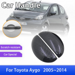 S&uuml;sinikkiust uksek&auml;epideme kate sobib Toyota Aygo MK1 2005 2006 2007 2008 2009 2010 2011 2012 2013 2014 autotarvikutele Handle for 2 Doors