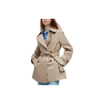 UNIQLO &Uuml;hev&auml;rviline Kahe Rinnaga Pikkade Varrukatega TRENCHKaitsekatteke Naiste Mantlid Beež 457227-31 S beige
