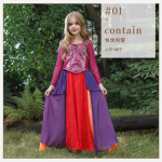 Halloweeni Laste Kost&uuml;&uuml;m N&otilde;id Ka Hull 2 N&otilde;ia Kost&uuml;&uuml;m N&otilde;id Keskaegne Kleit Karnevali Kost&uuml;&uuml;m children 150cm red