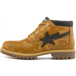 Timberland X Bape Nelson Premium Veekindlad Chukka Saapad 'Wheat And Chocolate' A2QBXW 41 brown