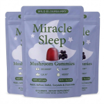 Melatoniinivabad une-kummikommid reishiseente, seentega, vegan, heaolu toetus 3pack
