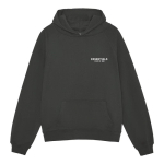 Essentials Zone Fliisihuppari Mehed Naised &Uuml;lesuuruses Streetwear Pullover Sametise Tr&uuml;kiga S&uuml;simust Raudhall Khaki Medium black