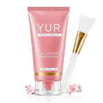 YUR Korea Ilu Kollageeni &Ouml;ine Kooriv Mask &ndash; Pinguldav & Elastsust Annudev &Ouml;ine Hooldus (75 ml) 1pcs roosa