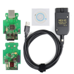 VAGCOM HEX V2 CAN Diagnostikat&ouml;&ouml;riist 2026 V26.3 Uuendatud Versioon OBD2 Koodilugeja VAG Autode Istmevea Paranduseks English black
