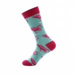 Uus disain Mood Meeste Sokid Puuvillased Sokid Meeste S&uuml;gistalvised Sokid Flamingo stiilis Sokid One size