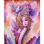 Ilu Teemanttikandid Maalimine Ristpistes Teemanttikandid Maalimine Seinakleebis Mosaiik 20X30CM