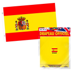 Les Tr&eacute;sors De Lily [L2250] - Drapeau 'Espagne' rouge jaune - 90x150 cm punane