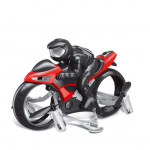 Pult 2.4G 2 &uuml;hes maa-&otilde;hk lendav mootorratas neli-telg droon v&otilde;idus&otilde;idu trikimootorratas m&auml;nguasi