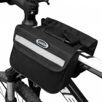 Lixada Cycling Bike Top Tube Bag m&auml;gijalgratta esiraam Double Pannier Bag Pack must