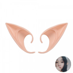 P&auml;kapiku k&otilde;rvad Halloweeni Cosplay jaoks 1 paar Cosplay haldja Pixie Elfi k&otilde;rvad Apricot 12cm aprikoosi