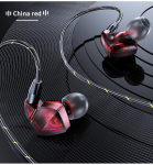 VAORLO 3,5 mm juhtmega k&otilde;rvasisene peakomplekt 3,5 mm k&otilde;rvaklapid HiFi stereomuusika koos mikrofoniga m&uuml;ra summutamine veekindel