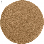 SW maisivesi muru k&auml;sitsi valmistatud p&otilde;imitud &uuml;mmargune alusmatt soojusisolatsiooniga alusmatt 11cm