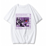 Hunter X Hunter Kurzarm T-s&auml;rk Harajuku Cartoon Anime s&auml;rk XL valge