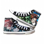 Anime kingad Ghost Slayer Tanjiro tossud vabaajajalatsid meestele Naiste l&otilde;uendikingad 40 roheline/pruun