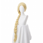 Tangled Princess 120cm 47  sirge blond superpikk cosplay parukas Rapunzel s&uuml;nteetilisest juustest animeparukas + parukam&uuml;ts kuld