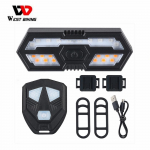 WEST BIKING 5 m kaugjuhitav jalgratta tagatuli LED suunatulega MTB jalgrattavalgusti veekindel USB laetav mitmev&auml;rviline