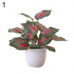 Kunstlik lehestik taim pottides bonsai pulmapidu Home Mall kirjutuslaud Kontori sisustus