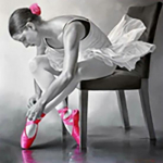 DIY 3D &uuml;mmargune teemantmaaling tantsija tikandid ristpistes k&auml;sit&ouml;&ouml;na kodukaunistus Full Round 20x20CM