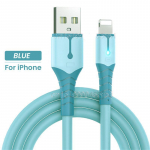 Kiirlaadimise USB-kaabel iPhone 14 13 12 11 Pro Max XS X 6s 7 8 Plus Origin mobiiltelefoni laadija juhtme andmelaadija juhe 1/1,5/2M jaoks 2M sinine
