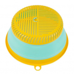 N&otilde;ude kate Ventileeritav Ruumis&auml;&auml;stlik TPR Multifunktsionaalne isoleeritud k&auml;rbsed Toidukate K&ouml;&ouml;giviljade pesukurn Toiduvalmistamise tarvikud kollane