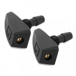 2 tk auto universaalne esiklaasipuhasti d&uuml;&uuml;si pihustikomplekt Mitsubishi Asx Outlander 3 Xl l200 EX10 X Pajero 4 Colt Pajero jaoks must