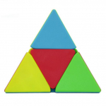 QIYI 2x2 p&uuml;ramiidkuubik, kleebisteta maagilised kuubikud, professionaalsed 2x2x2 puzzle-kiiruskuubiku &otilde;petavad m&auml;nguasjad lastele