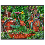 5d iseteemantmaal, teemanttikandi mosaiik, kivimaaling, maastik, kodukaunistamise k&auml;sit&ouml;&ouml; Full Round 20x30CM