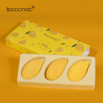 Ibcccndc Small Mango Beauty Egg Makeup Egg Set Makeup Sponge Egg 3PCS