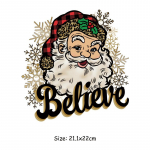 Retro j&otilde;ulud triigitavad &uuml;lekanded riided kleebised isetegemise kuumpressid aplikatsiooniga kapuutsid Pargid Ropa triigitud plaastrid kunst k&auml;sit&ouml;&ouml; 21.1x22cm