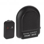 Kaugjuhtimispult Fart Box Farting Machine Party Naljakas M&auml;nguasja Tasku suurus Naljakas Keeruline aprillinaljadeks must