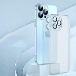 Telefoni&uuml;mbris iPhone 14 Pro Max Plus jaoks l&auml;bipaistev j&auml;&auml;kate iPhone 13 12 pro Max objektiivi kaitsekate For iPhone 12 valge