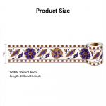 240 cm v&ouml;&ouml;joonega seinakleebis K&ouml;&ouml;k Vannituba WC V&ouml;&ouml;koht Veekindel isekleepuv tapeediga piirdekleebised