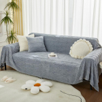 Talvine soe Mugav kolmeistmeline diivan Diivan Tolmu katmisriie Lihtne s&uuml;gis- ja talvine lilled Palus diivantekk 45*45(pillow case) hall