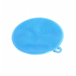 Silikoonist n&otilde;udepesuhari Mittenakkuv k&ouml;&ouml;gipuhastuspoti puhastushari Silikoonist n&otilde;udepesuhari plekieemalduslapp sinine