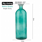 Klaasvaas Elutuba Kuivatatud lilled Nordic Ins Style Klaas L&auml;bipaistev Till Kodukaunistuse Aksessuaarid Lillevaasid kodudesse 19