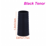 1 tk saksofoni kaela korgist silikoonkate alt tenorsaksofoni tarvikute jaoks 3.3*1.7cm