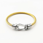 Hobuseraua magnetklamber roostevabast terasest traadist k&auml;ev&otilde;ru paari k&auml;ev&otilde;ru lihtsad ehted 17cm