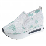 Summer Muffin Platform vabaajajalatsid Tikitud naiste kingad 35 roosa