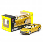 1/32 Scale Volkswagen CC sulamist automudel, sulamist survevalatud mudelid Kerge heliga auto Diecast Boys S&uuml;nnip&auml;evakingitus Lastele M&auml;nguasjad Koopia Skaalam&auml;nguasjad 16.5x7x4.7cm kollane