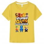 Stumble Guys T-s&auml;rgid Harajuku M&auml;ngud L&uuml;hikeste varrukatega Topid Casual y2k t&uuml;drukute riided poiste riided &uuml;hes t&uuml;kis t-s&auml;rk laste poiss 10 aastat Anime T-s&auml;rk 100