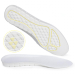 NR.8 M&auml;luvahust sisetallad Mees Naine Sport Ortopeedilised sisetallad Kingade jaoks Padjad Tald Deodorant Hingav Padi Jooksmisalus Jalgadele 46 valge