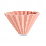Origami Art V60 kohvifilter V&auml;rviline keraamiline kohvipulga tarvikud Koonusfilter P&uuml;sifilter kohvimasina kurn Pink Coffee Filter for 1-4 People