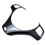 BMW 3. seeria E90 E91 E92 E93 jaoks s&uuml;sinikkiust autorooli dekoratiivse raami vormimise kleebisriba trimmikate Carbon fiber color black