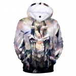 3D-print Sudadera Overlord Albedo Hoodie Meeste/naiste s&uuml;gistalvised kapuutsid Vabaaja riided Pusad Meeste Suured 4XL