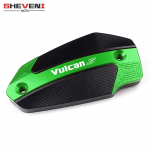High quality Motorcycle CNC Front Brake Reservoir Fluid Tank Oil Cap Cover For KAWASAKI Vulcan S 650 VN650 EN650 2015-2017 roheline
