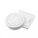 2 tk &uuml;mmargune ruudukujuline kudumisn&ouml;&ouml;r ketaskettad k&ouml;iskudumine helmestega vahtplaat k&auml;sitsi valmistatud k&auml;sit&ouml;&ouml;ks punumisriist DIY tarvikud 1Round+1Square