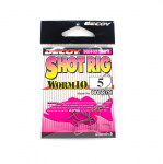 Decoy Worm 10 Shot Rig Worm konks Wacky Style, suurus 5 (5879)