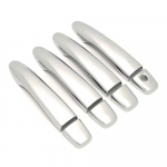 Nissan Pulsar C13 2015-2018 auto v&auml;lisilme Modifitseerige kroomitud uksek&auml;epideme katte kaunistuse trimmikaitse No Smart Button