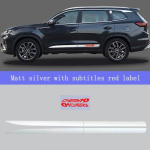 Chery Tiggo 8 Pro auto k&uuml;ljeriba seelik Vin&uuml;&uuml;l Aksessuaarid Kleebised Kile Autodekoratsioon Black Red black