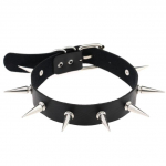 Goth Punk Spike Rivet Choker kaelarihm naistele Steampunk Pentagram kaelakee Emo kaelarihm Cosplay Chocker gooti aksessuaarid